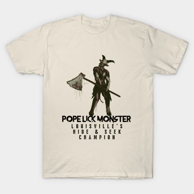 Pope Lick Monster Hide & Seek T-Shirt by The Convergence Enigma